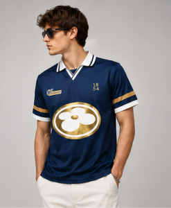 Pharrel William 2026 FIFA World Cup Pontnuef Jersey 1854 Pocket Polo Footbal Jersey with Gold Floral Crest | Premium Retro Luxury Streetwear 7 Pharrel William 2026 FIFA World Cup Pontnuef Jersey 1854 Pocket Polo Footbal Jersey (2)