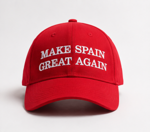 Ferran Torres wear "Make Spain Great Again" at Victory Parade - Personalized Trend Hat 5 "Make Spain Great Again" FIFA World Cup Victory Cap