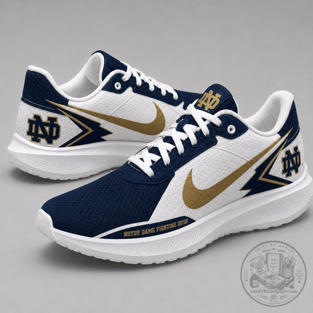Notre Dame Fighting Irish NCAA Sport Sneakers Running Shoes 31 Notre Dame Fighting Irish NCAA Sport Sneakers Running Shoes