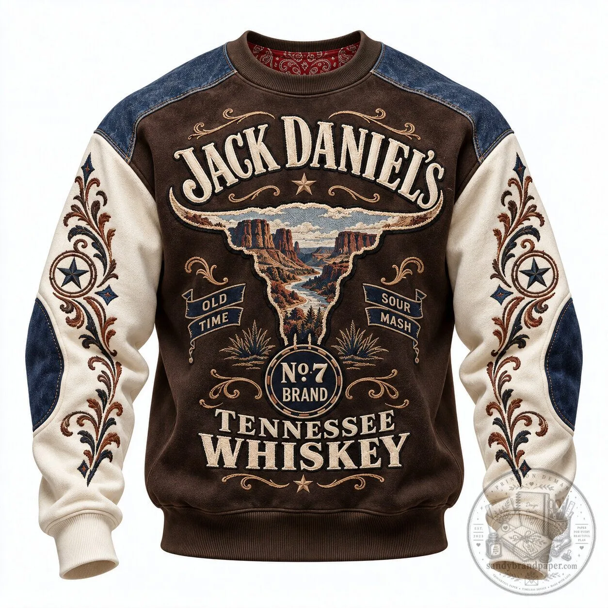Tennessee Whiskey Sweatshirt featuring Jack Daniel's Old No. 7 Brand