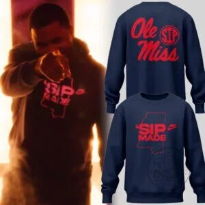 Ole Miss Rebels Football Kelvin Bolden Sip Made Fan Sweatshirt