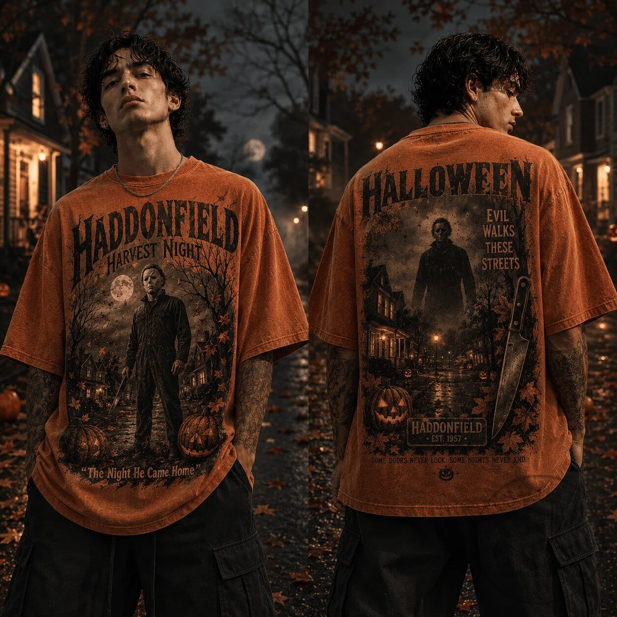 Michael Myers Halloween Harvest Night T-Shirt