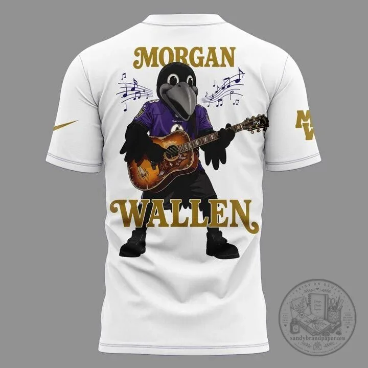 Baltimore Ravens T-Shirt for the 2026 Still The Problem Tour with Morgan Wallen 5 Baltimore Ravens T-Shirt for the 2026 Still The Problem Tour with Morgan Wallen
