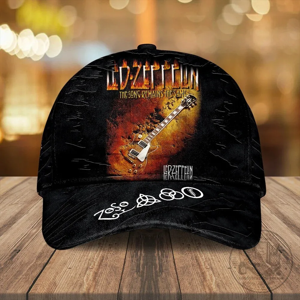 Led Zeppelin The Song Remains The Same Album Art Cap Hat