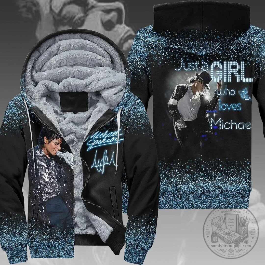 Michael Jackson Just A Girl Who Loves Michael King Of Pop Hoodie