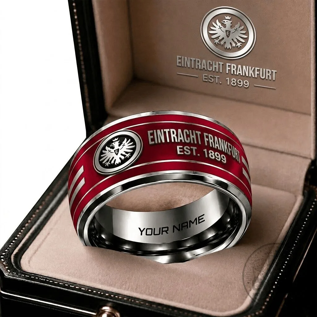 Eintracht Frankfurt Bundesliga Personalized Ring