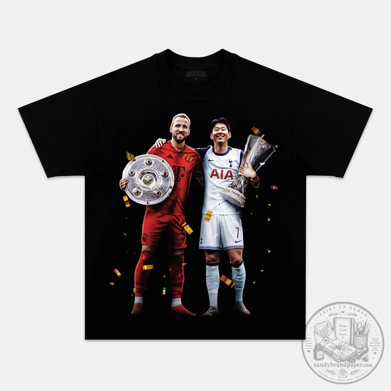 Harry Kane and Son Heung-min Tottenham Hotspur Football Club T-Shirt