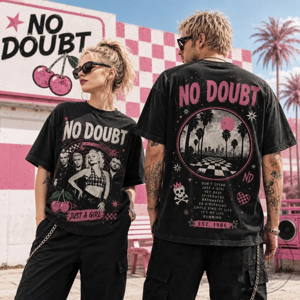 No Doubt Just A Girl Est 1986 Ska Punk Music Fan T-Shirt
