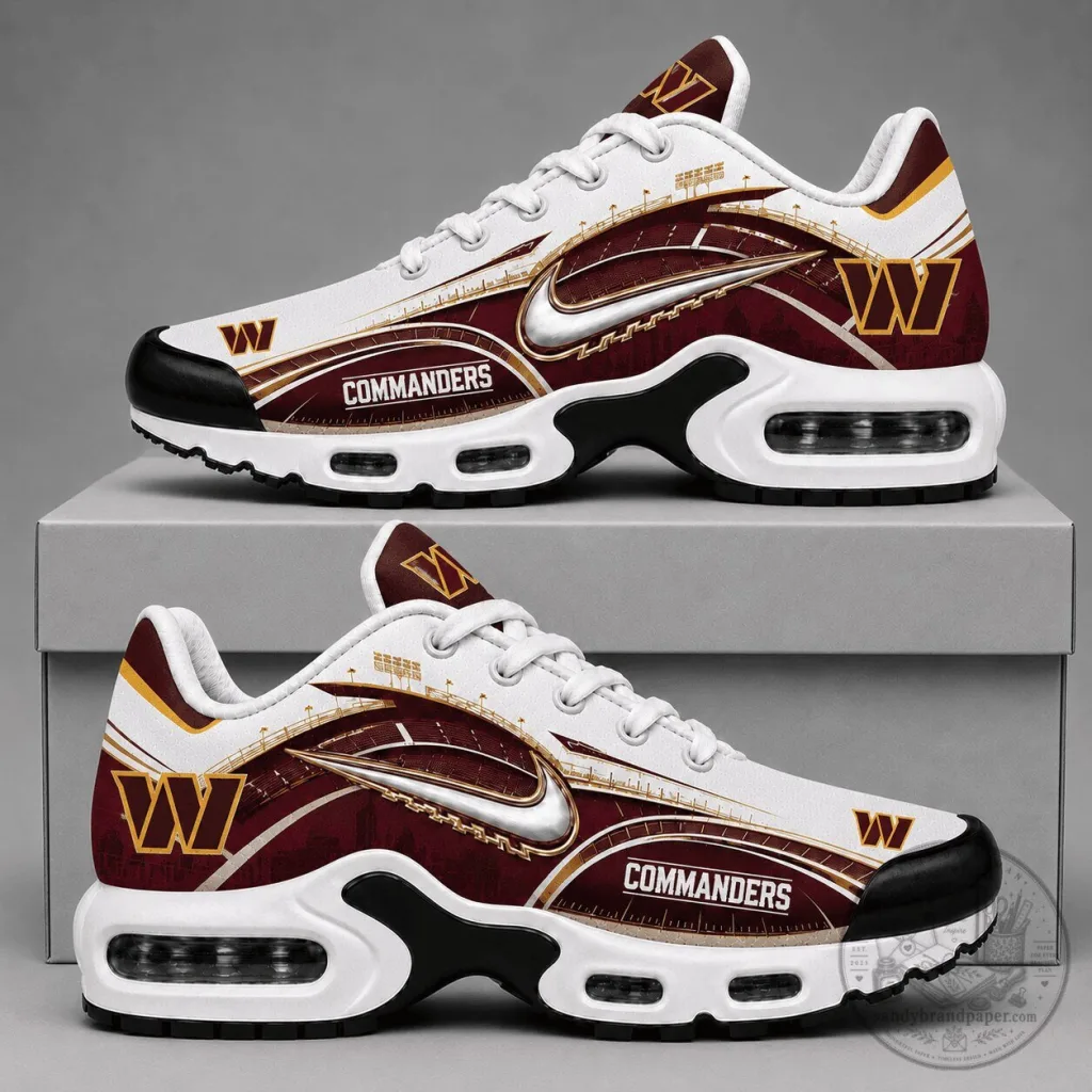 Washington Commanders Football Team Air Max Sneakers Washington Commanders Football Team Air Max Sneakers