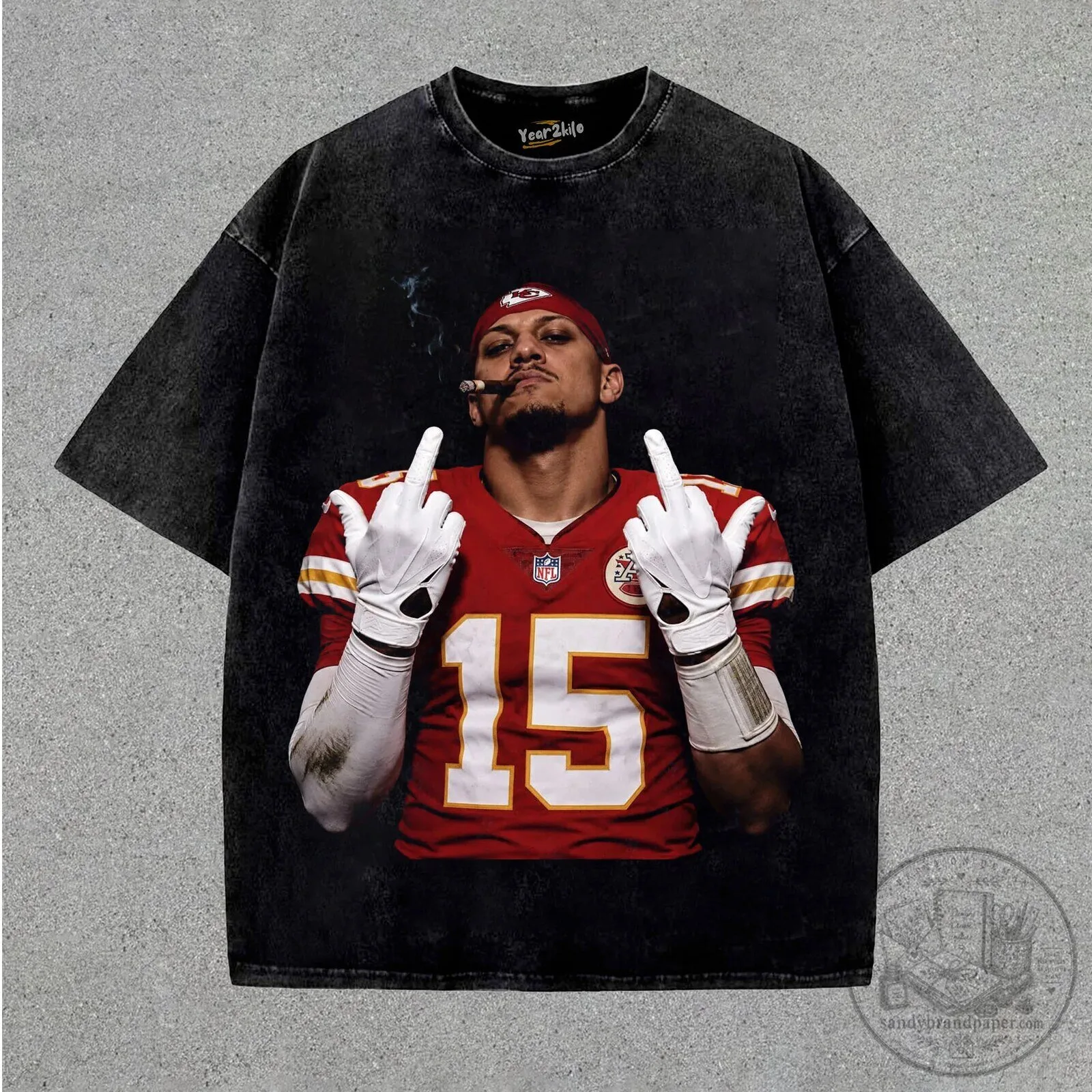 Patrick Mahomes Flipping It Kansas City Chiefs Football T-Shirt