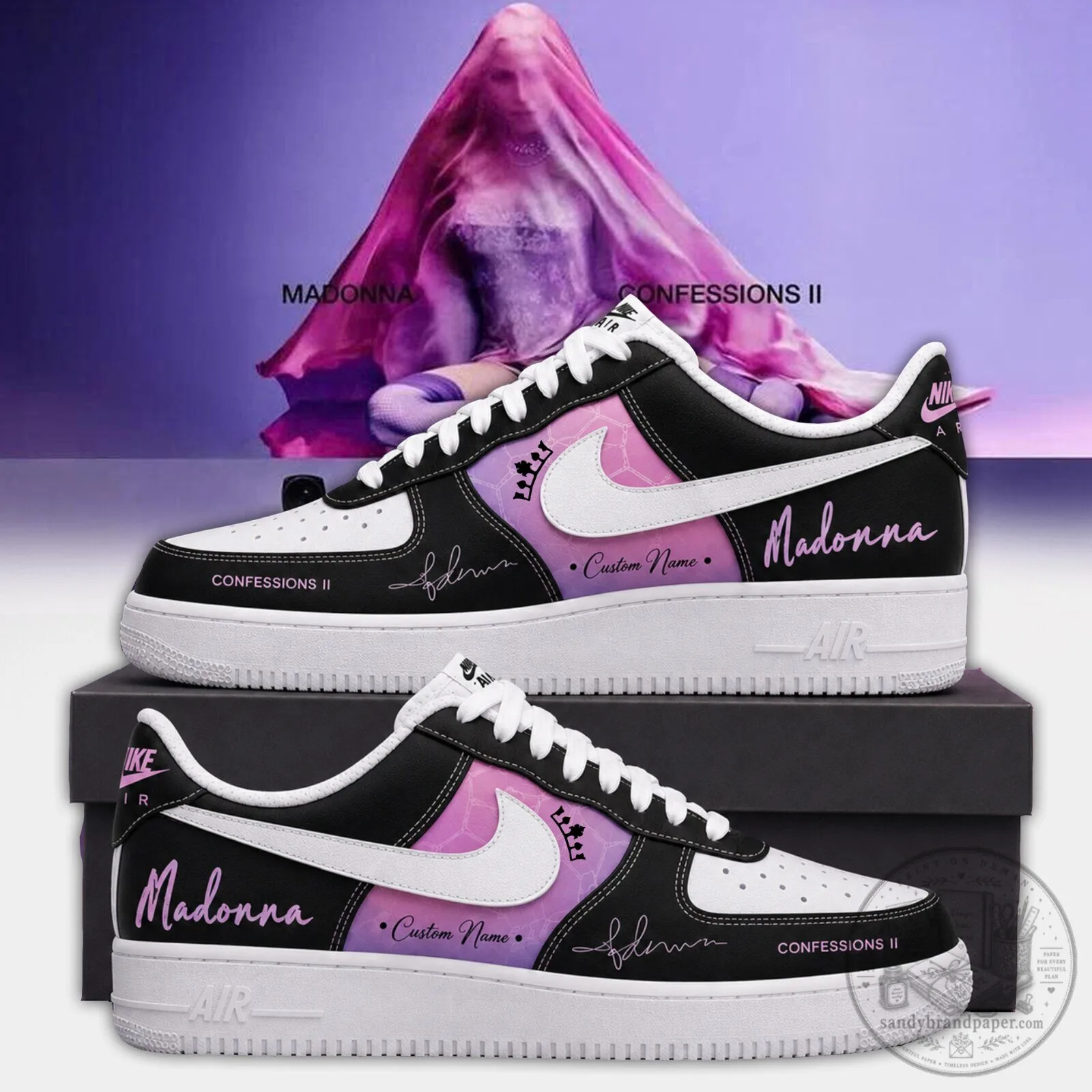 Limited Edition Signature Shoes 2-7 - “Confessions II” by Madonna