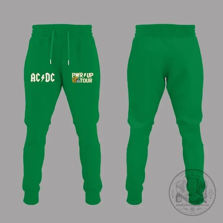 Green Hoodie for the 2026 AC/DC Power Up Tour of Notre Dame Football 9 Green Hoodie for the 2026 AC/DC Power Up Tour of Notre Dame Football