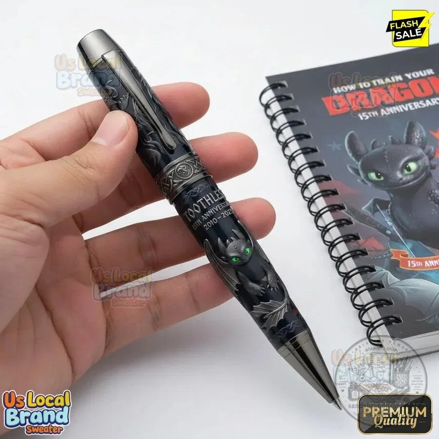 How To Train Your Dragon Toothless 15th Anniversary Commemorative Ballpoint Pen