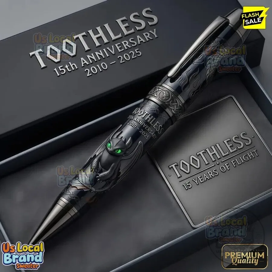 How To Train Your Dragon Toothless 15th Anniversary Commemorative Ballpoint Pen 3 How To Train Your Dragon Toothless 15th Anniversary Commemorative Ballpoint Pen
