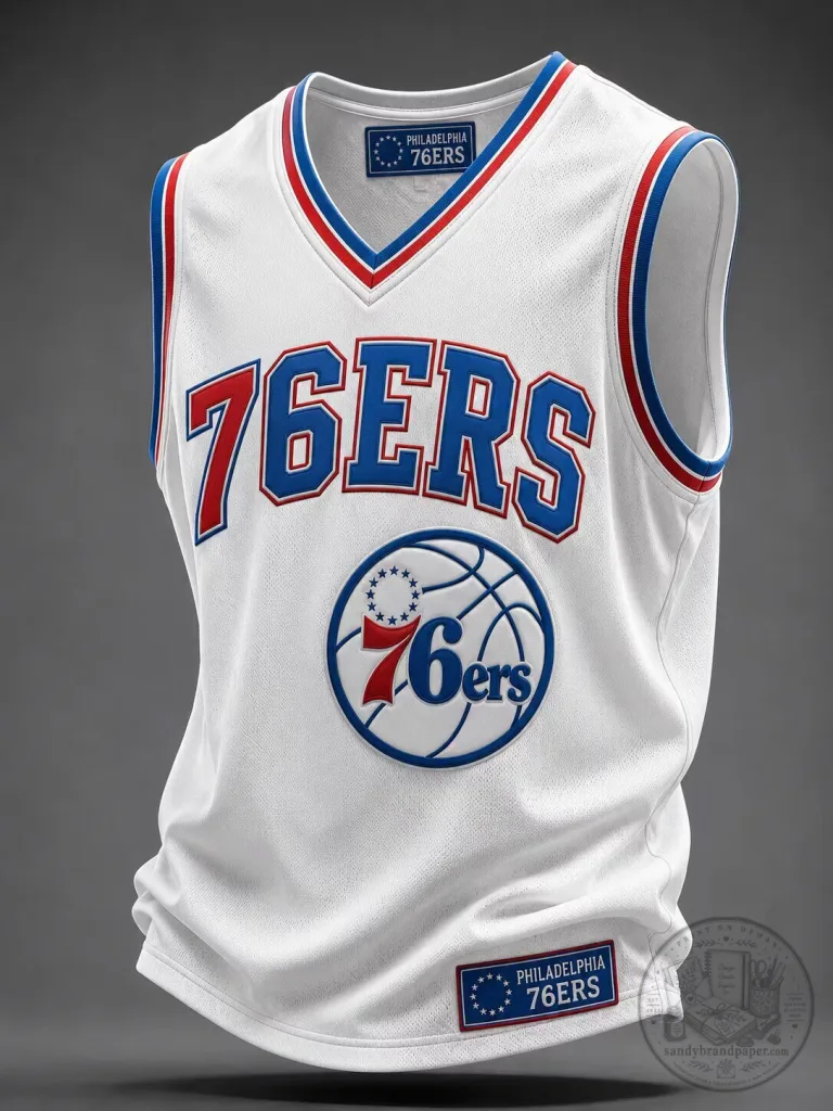 Philadelphia 76ers Authentic Basketball Jersey for Men and Women
