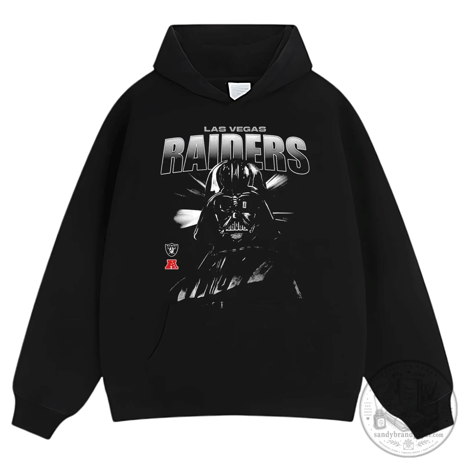 Las Vegas Raiders Darth Vader Star Wars Black T-Shirt 15 Las Vegas Raiders Darth Vader Star Wars Black T-Shirt