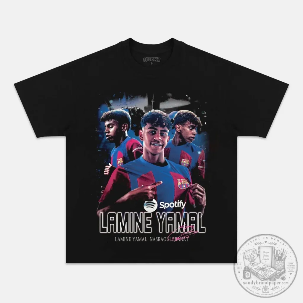 Lamine Yamal Football Club Barcelona Graphic T-Shirt Lamine Yamal Football Club Barcelona Graphic T-Shirt