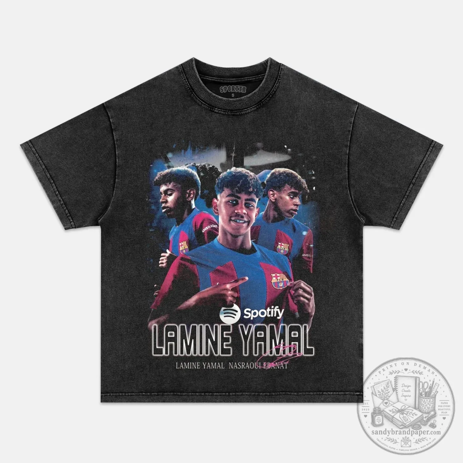 Lamine Yamal Football Club Barcelona Graphic T-Shirt 5 Lamine Yamal Football Club Barcelona Graphic T-Shirt