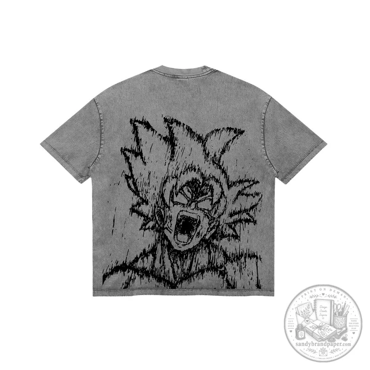 Dragon Ball Z Goku Super Saiyan Fury Awakening T-Shirt