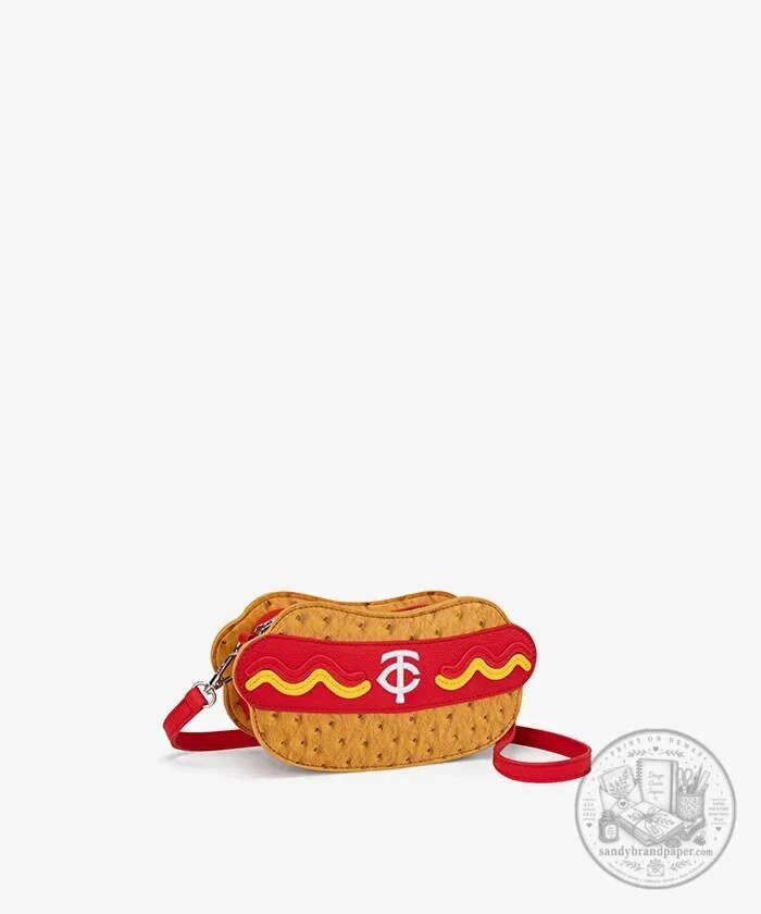 Minnesota Twins Hot Dog Crossbody Bag 14 Minnesota Twins Hot Dog Crossbody Bag