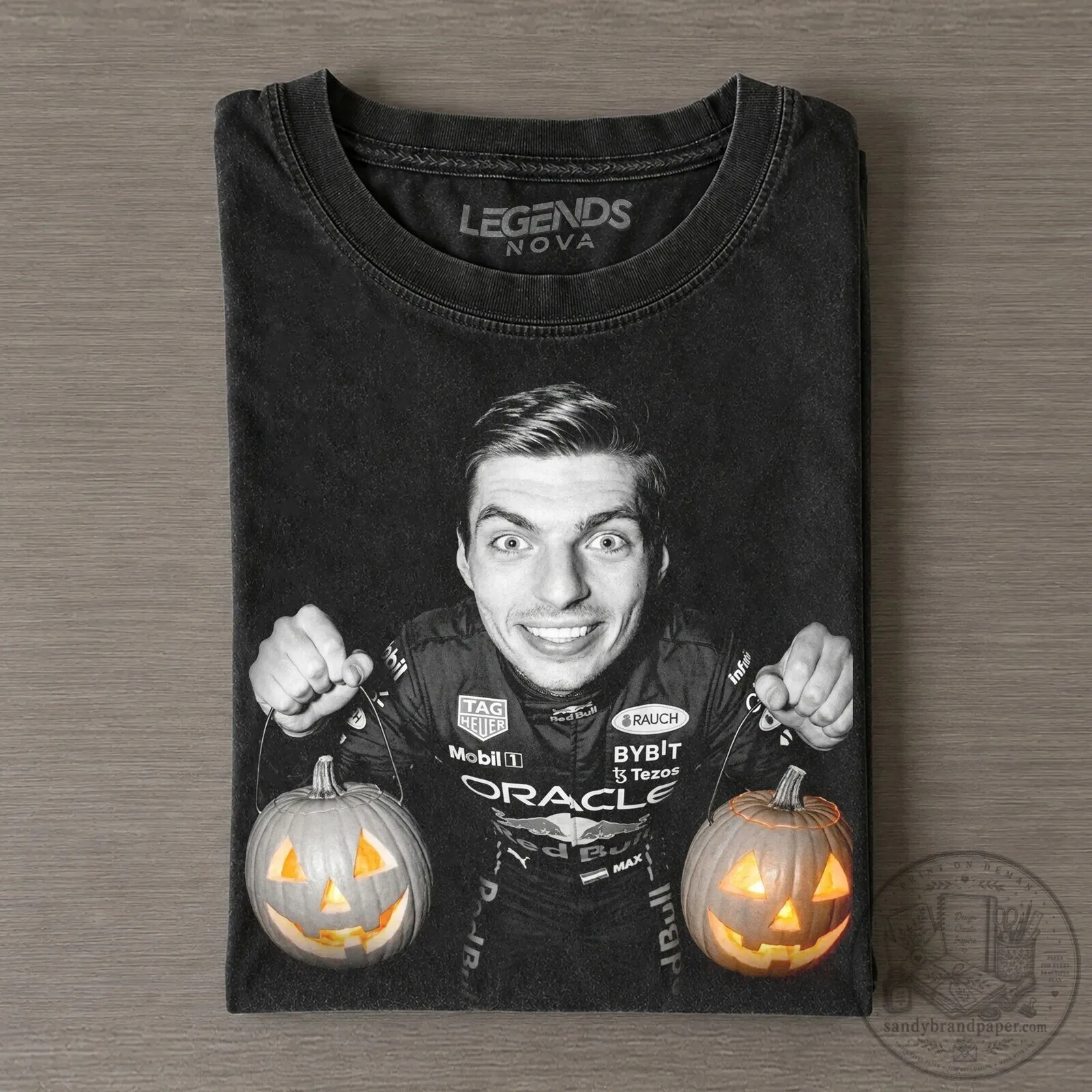 Max Verstappen Halloween Funny Vintage Style T-Shirt