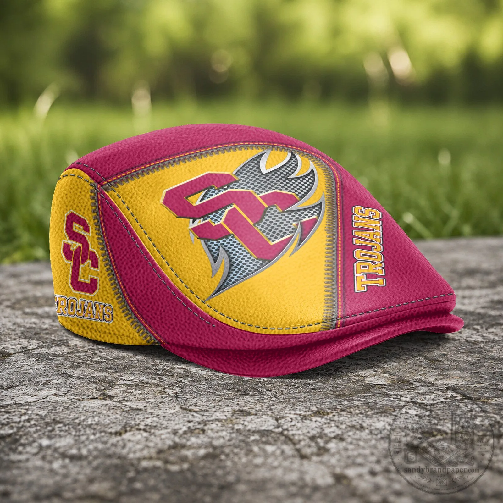 University of Southern California Trojans NCAA Golf Flat Cap