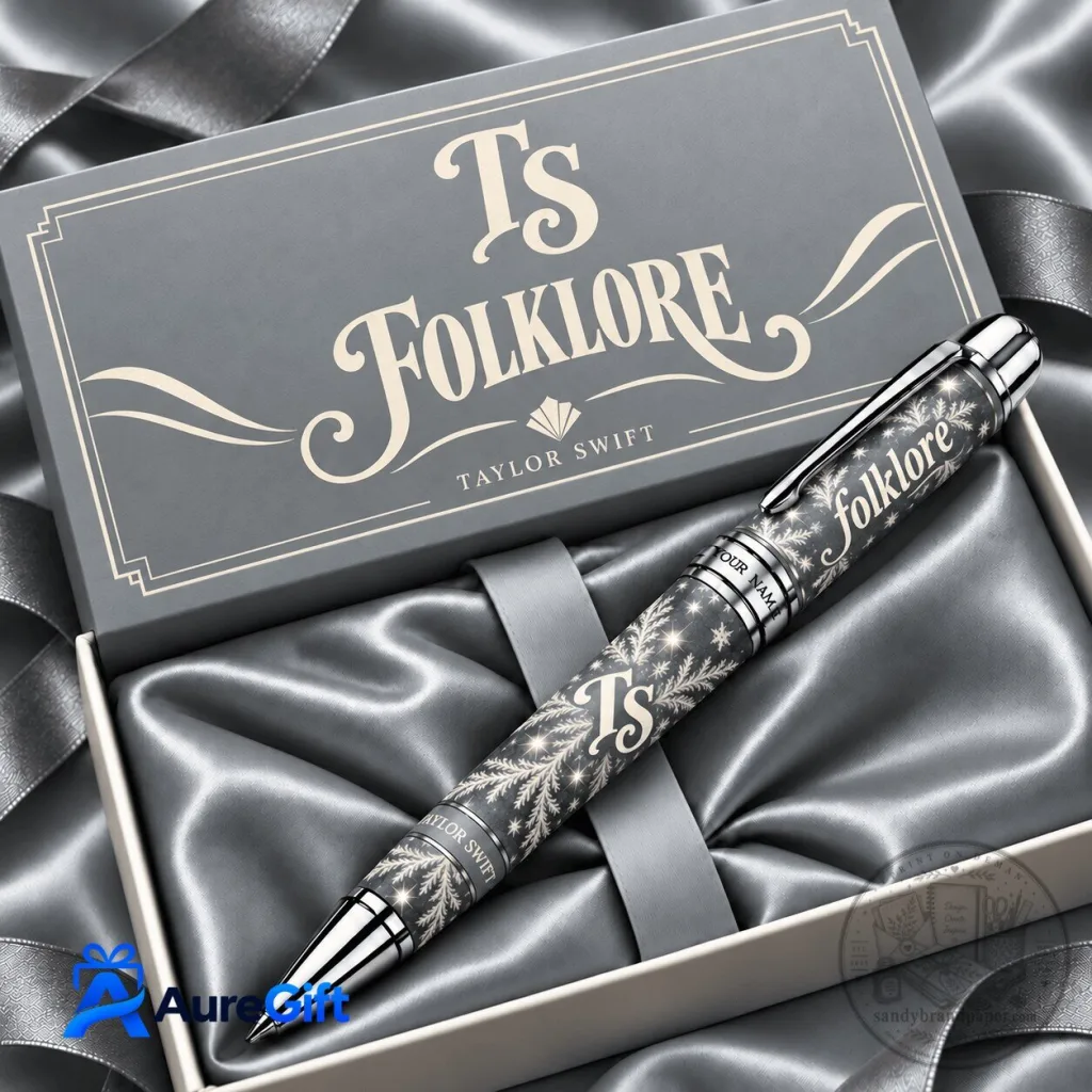 Taylor Swift Folklore Christmas Kickoff Ballpoint Pen Taylor Swift Folklore Christmas Kickoff Ballpoint Pen