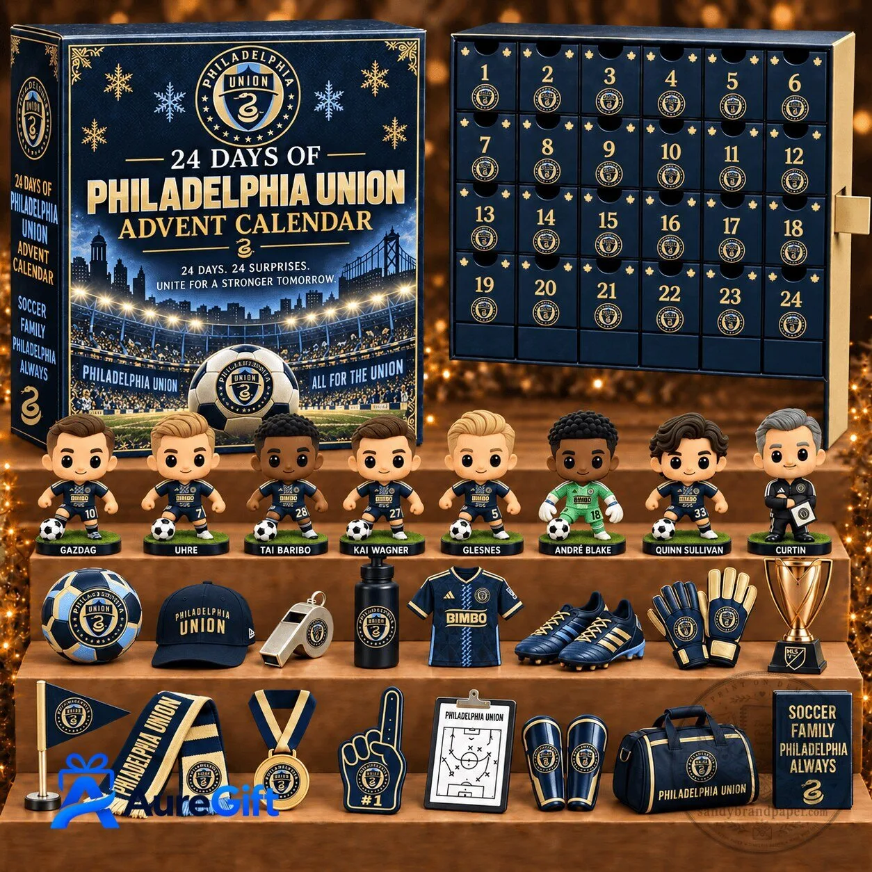 Philadelphia Union Major League Soccer Twenty Four Day Advent Calendar Blind Box