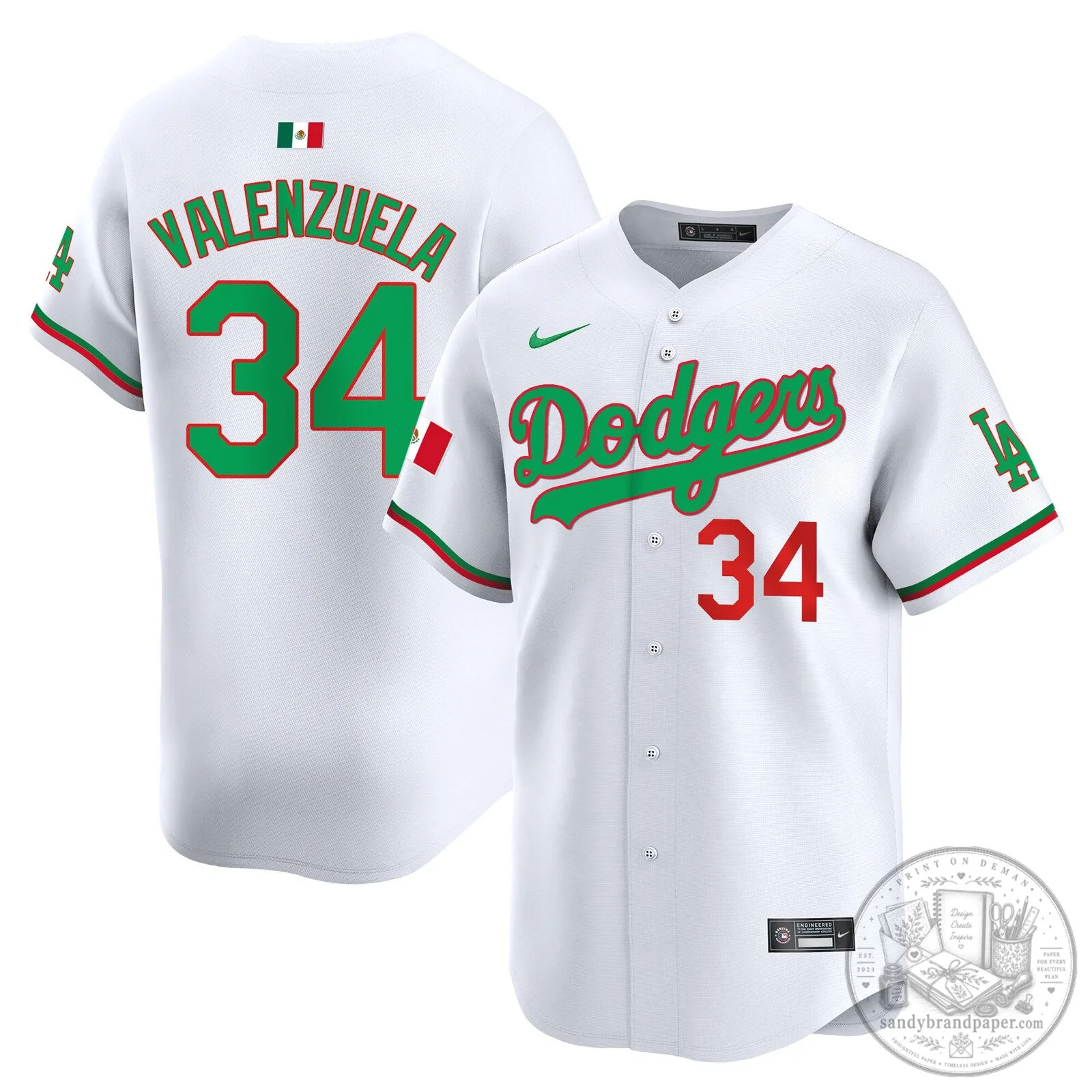 Los Angeles Dodgers Mexico Fernando Valenzuela Baseball Jersey 56 Los Angeles Dodgers Mexico Fernando Valenzuela Baseball Jersey