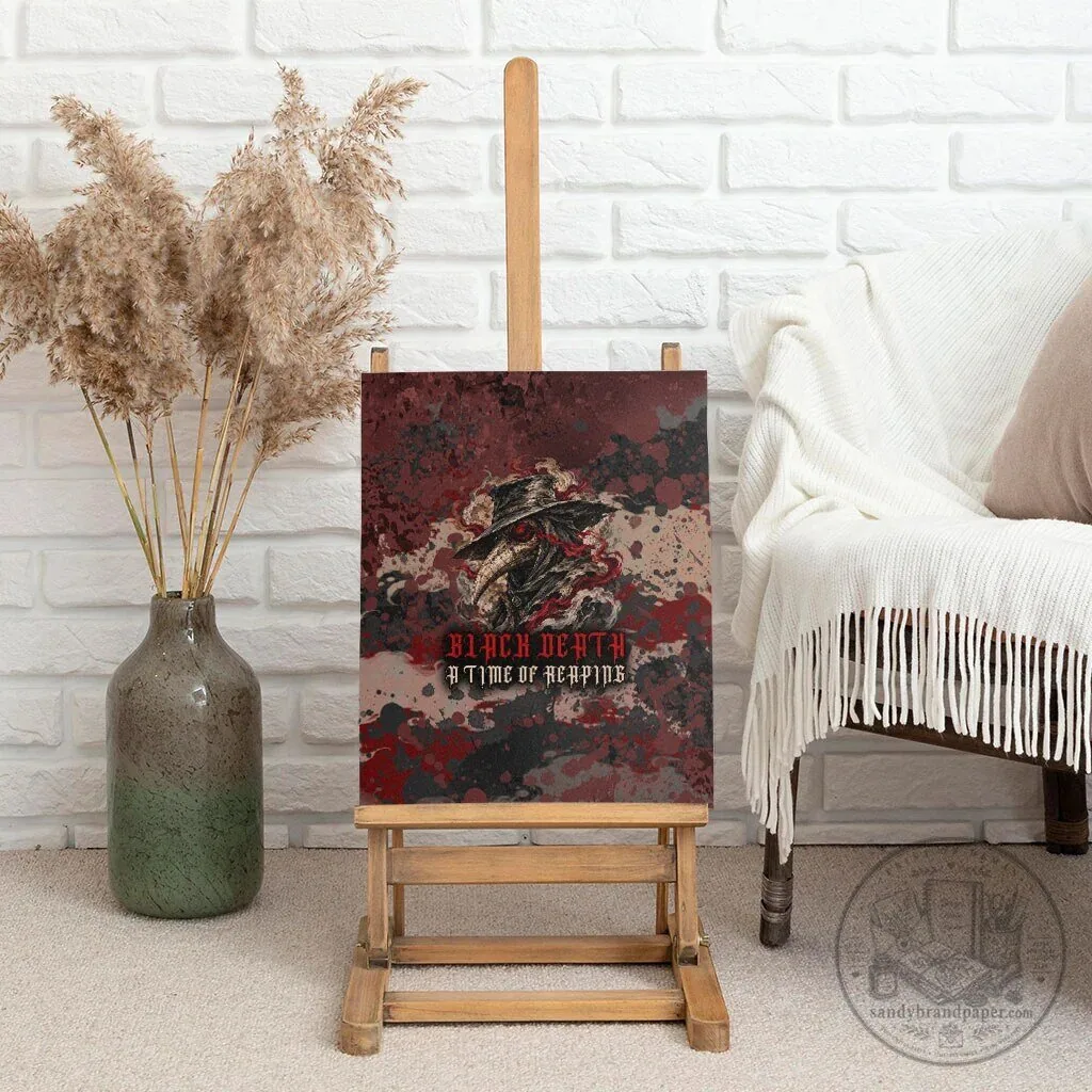 Black Death A Time Of Reaping Grim Reaper Plague Doctor Gothic Horror Canvas Wall Art 9 Black Death A Time Of Reaping Grim Reaper Plague Doctor Gothic Horror Canvas Wall Art