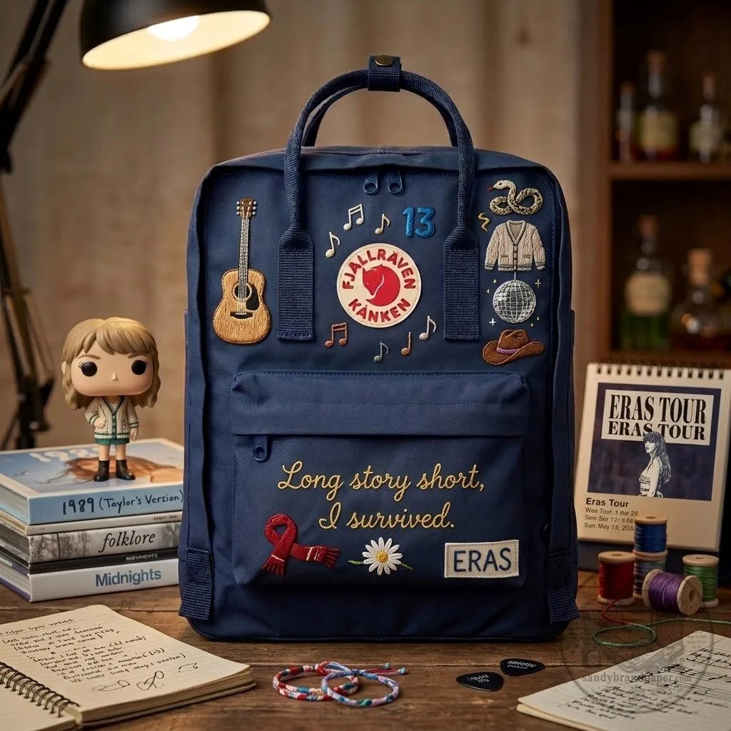 Taylor Swift The Eras Tour Embroidered Purple Backpack 9 Taylor Swift The Eras Tour Embroidered Purple Backpack