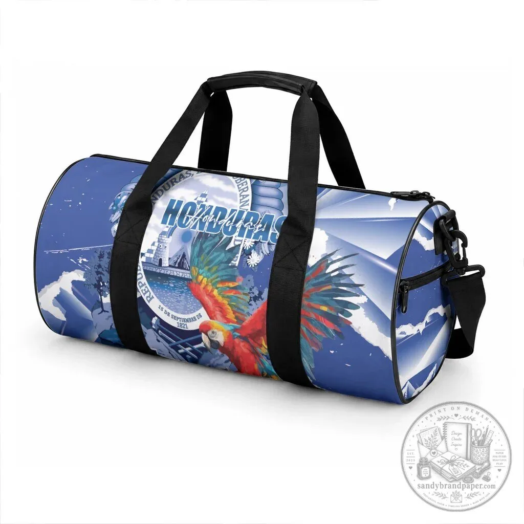 Honduras Independence Day Scarlet Macaw Travel Duffle Bag 5 Honduras Independence Day Scarlet Macaw Travel Duffle Bag