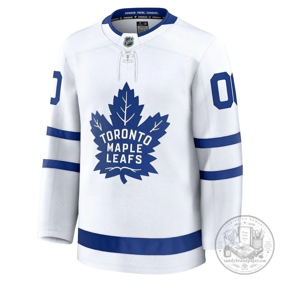 Toronto Maple Leafs Away White NHL Hockey Jersey