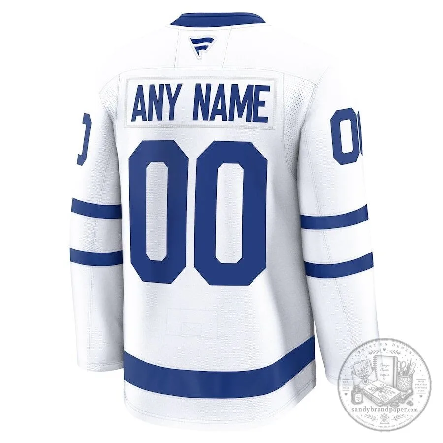Toronto Maple Leafs Away White NHL Hockey Jersey 3 Toronto Maple Leafs Away White NHL Hockey Jersey