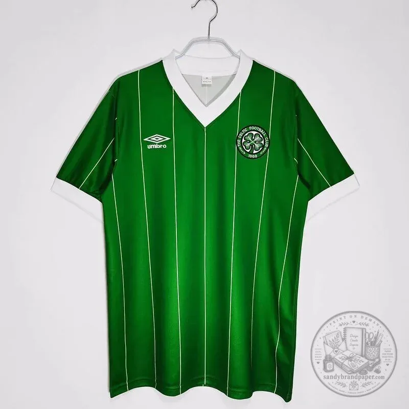 Celtic Football Club 1984-1986 Away Retro Football Jersey