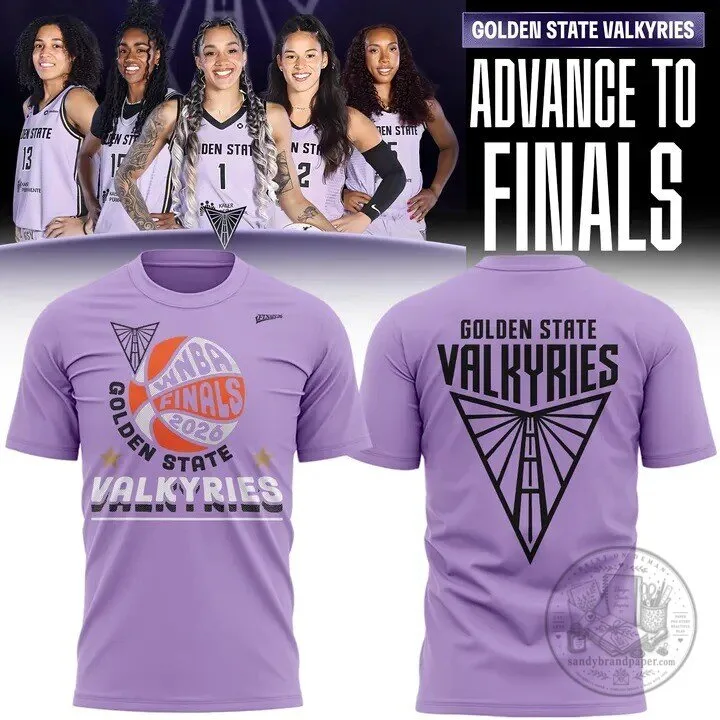 Golden State Valkyries WNBA Finals 2026 Commemorative T-Shirt