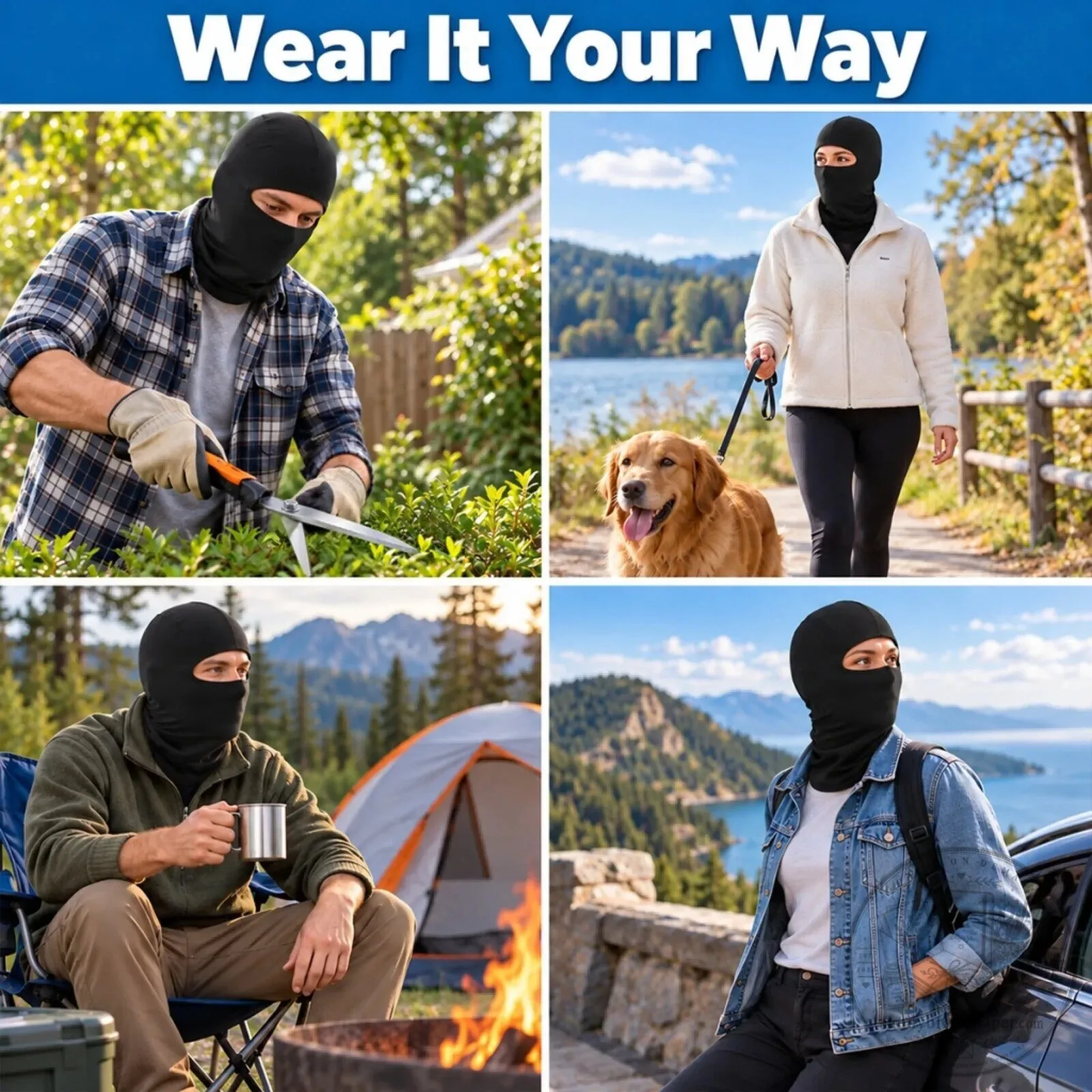 Skull Face Mask Balaclava Biker Headwear 11 Skull Face Mask Balaclava Biker Headwear