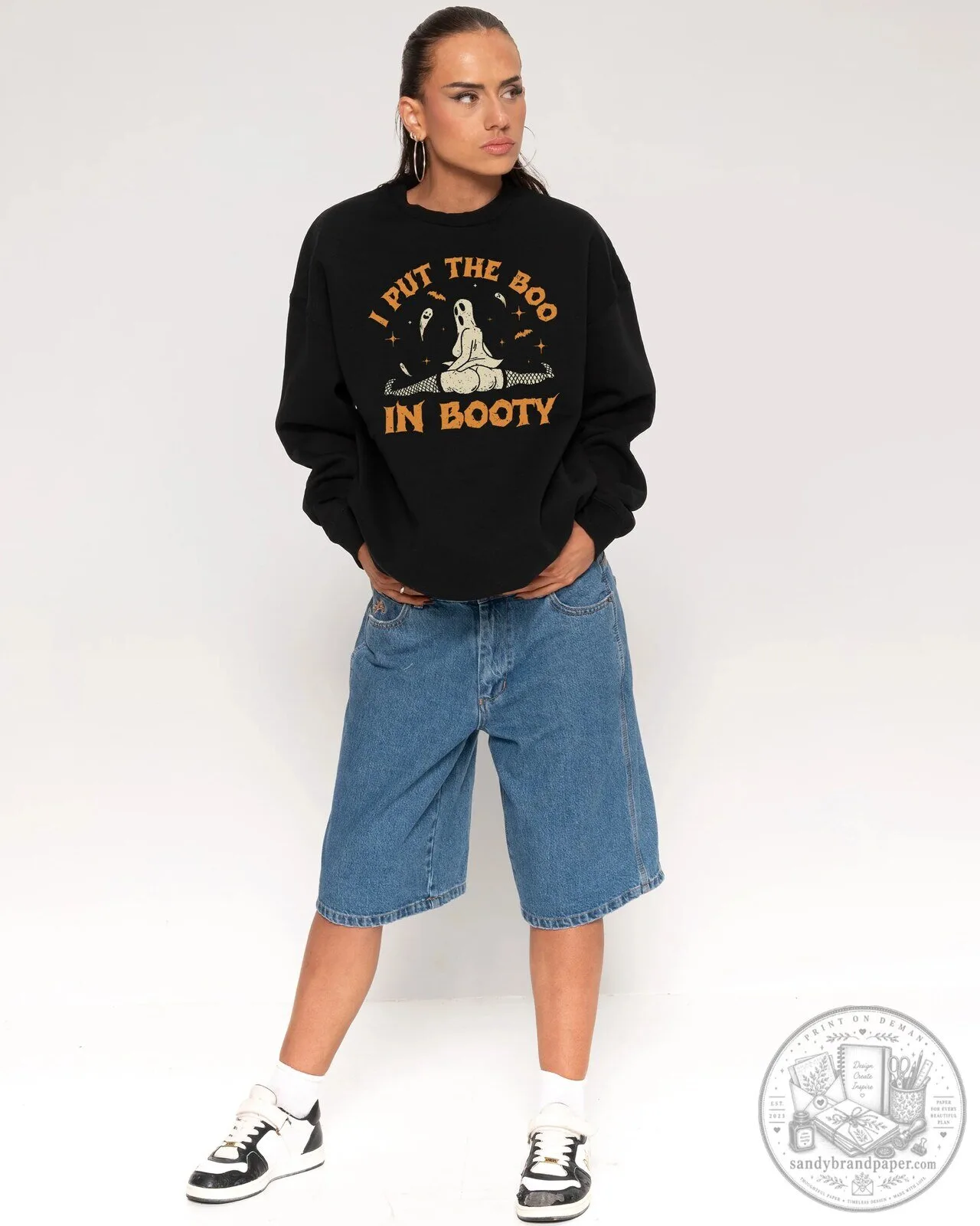 Funny Halloween Ghost I Put The Boo In Booty Spooky Season Sweatshirt 5 Funny Halloween Ghost I Put The Boo In Booty Spooky Season Sweatshirt