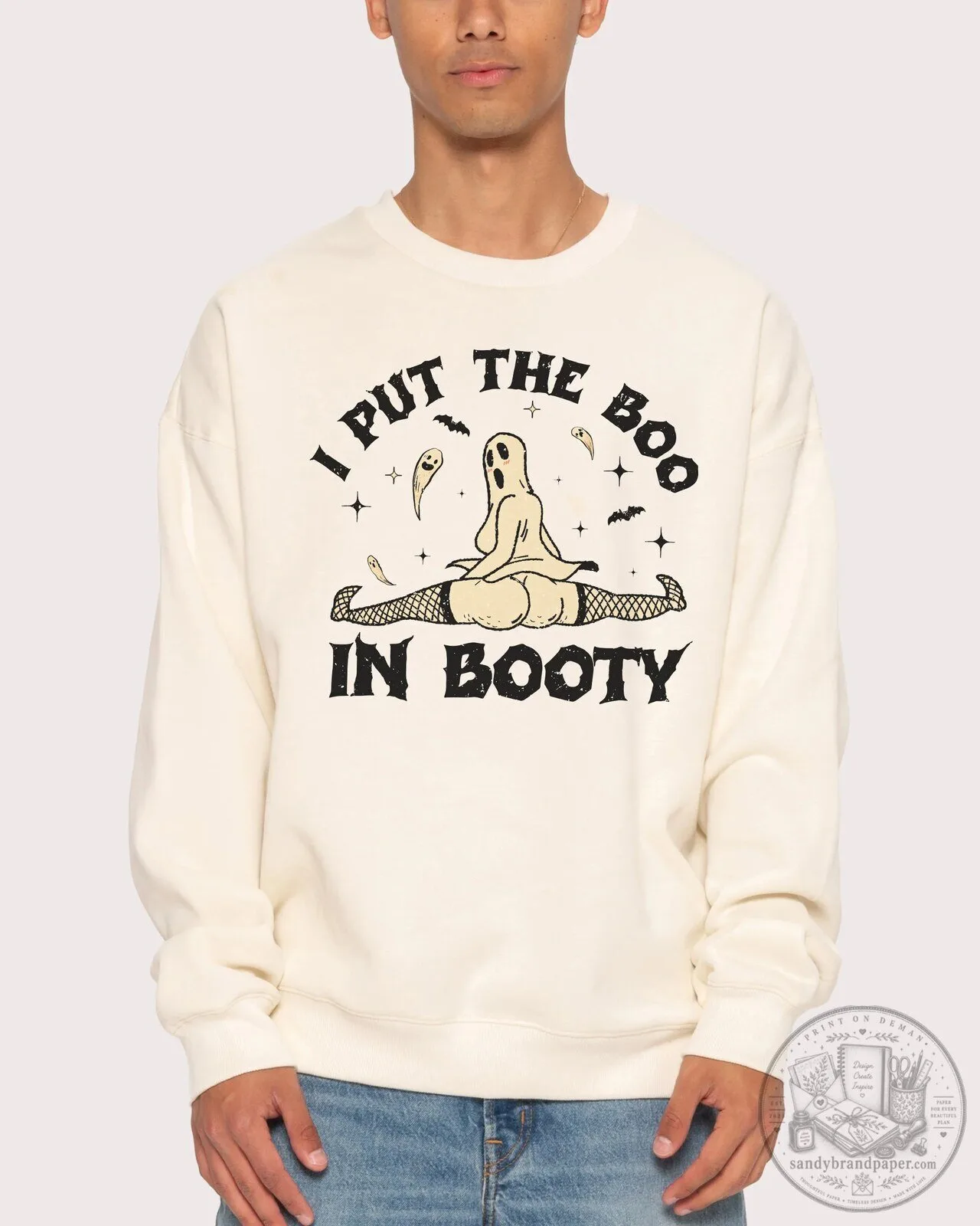 Funny Halloween Ghost I Put The Boo In Booty Spooky Season Sweatshirt 6 Funny Halloween Ghost I Put The Boo In Booty Spooky Season Sweatshirt