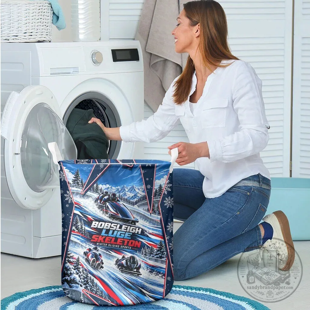 Winter Sliding Sports Bobsleigh Luge Skeleton Ice Racing Laundry Basket 8 Winter Sliding Sports Bobsleigh Luge Skeleton Ice Racing Laundry Basket